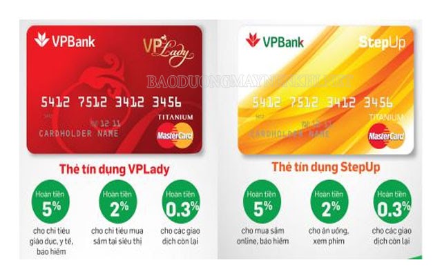 thẻ master card vp bank
