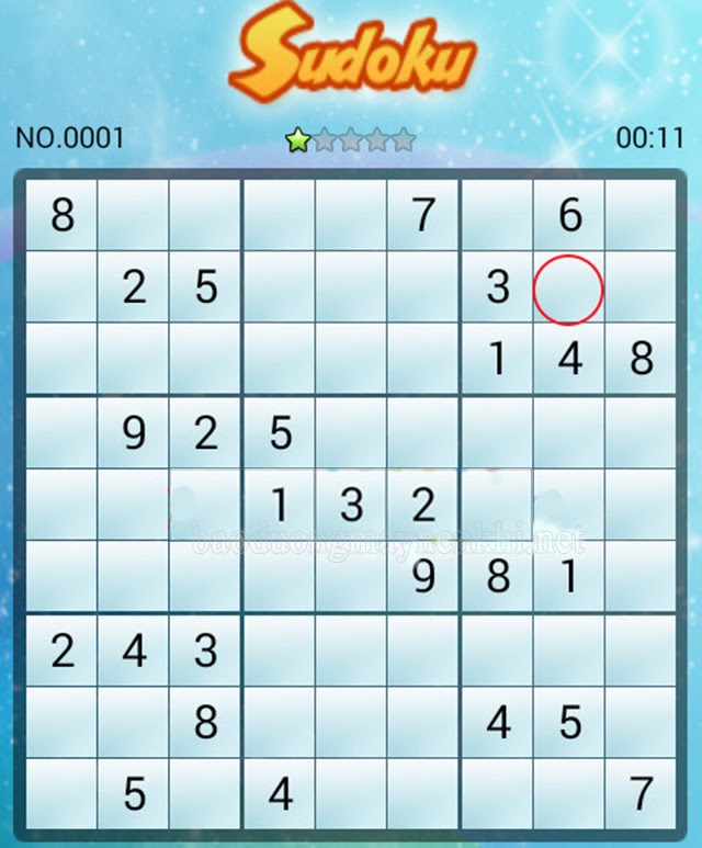 giải ô số sudoku