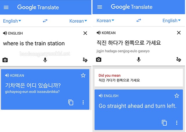 dịch văn bản bằng Google Translate 