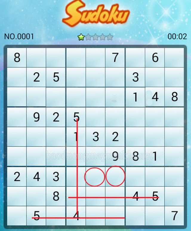 quy luật chơi sudoku