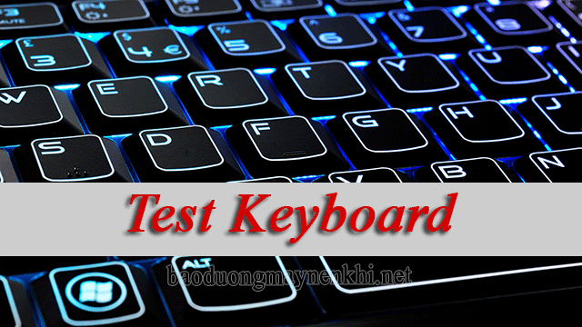 test keyboard