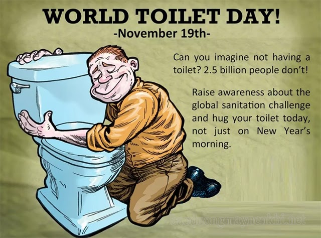Ngày 19/11 - Ngày Toilet thế giới (World Toilet Day)