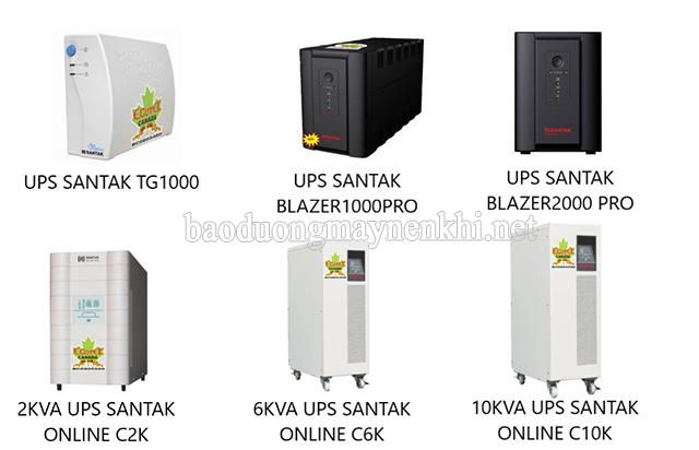 Bộ lưu điện UPS Santak đa dạng mẫu mã phù hợp với mọi đối tượng người dùng
