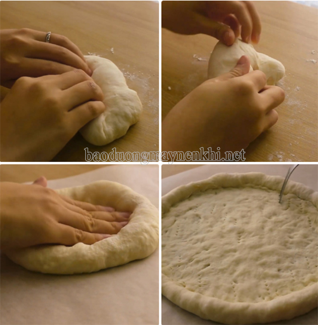 Nấu và tạo hình vỏ bánh