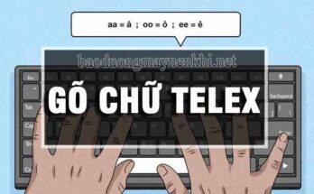 Cách gõ chữ Telex