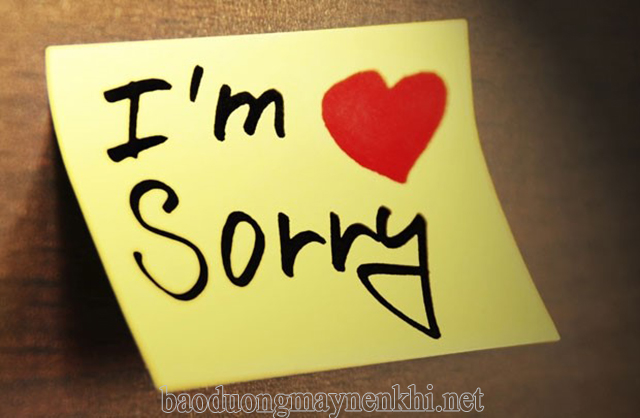 Xin lỗi người yêu khi yêu xa